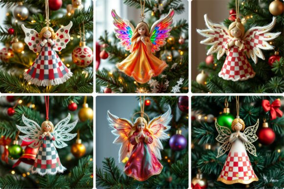 Christmas Angel Ornament: A Designer’s Review for Brand Identity and Illustrations