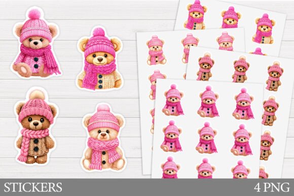 Christmas Bear Sticker Printable: A Brand Designer’s Review for Seasonal Illustrations