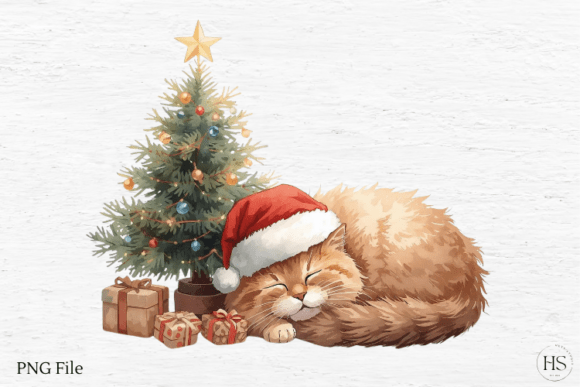 Christmas Cat PNG, Christmas Tree PNG: A Designer’s Review for Branding