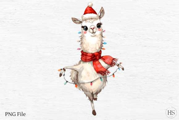 Christmas Dancing Llama, Christmas Llama: A Designer’s Review for Festive Branding