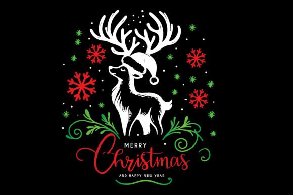 Floral Reindeer Christmas Artwork Review: A Strategic Asset for Illustrations and Seasonal Sales