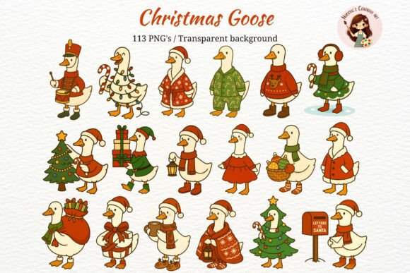 Funny Christmas Goose Clipart Bundle: A Practical Review for Digital Sellers