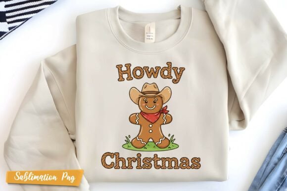 Howdy Christmas Western Sublimation PNG Review