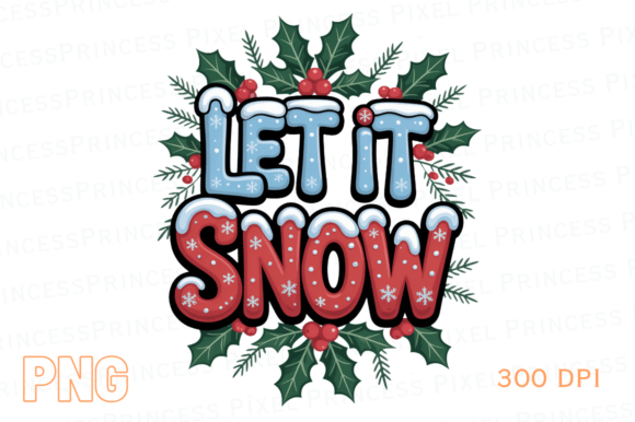 Let It Snow Christmas PNG: A Brand Designer’s Review for Seasonal Illustrations