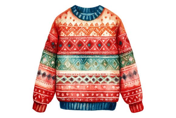 Ugly Christmas Geometric Sweater: A Practical Review for Illustrations and Digital Sellers